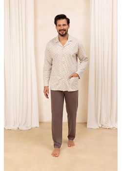 Piżama 486 2XL-3XL rozpinana ze sklepu lenaodniemowlakadoszkolniaka.pl w kategorii Piżamy męskie - zdjęcie 187398459