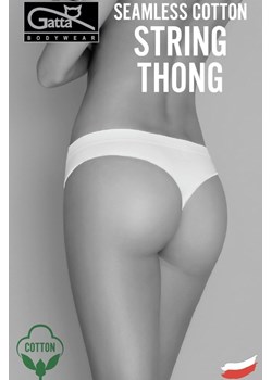 Stringi majtki damskie 41639 Seamless Cotton Thong LIGHT NUDE ze sklepu lenaodniemowlakadoszkolniaka.pl w kategorii Majtki damskie - zdjęcie 187398839