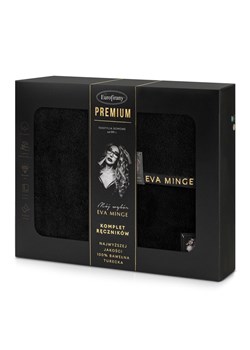 KOMPLET RĘCZNIKÓW VENUS 46 X 36 X 7 CM CZARNY ze sklepu lenaodniemowlakadoszkolniaka.pl w kategorii Ręczniki - zdjęcie 187399305