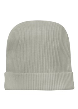 Czapka niemowlęca LOVELY DAY szary,prążek 62 ze sklepu lenaodniemowlakadoszkolniaka.pl w kategorii Czapki dziecięce - zdjęcie 187399467