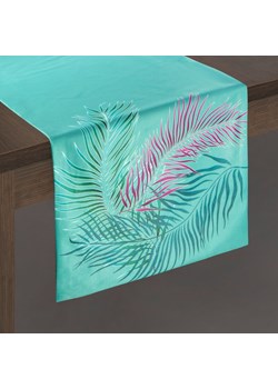 OBRUS ALBA 35 X 140 CM ZIELONY ze sklepu lenaodniemowlakadoszkolniaka.pl w kategorii Obrusy i bieżniki - zdjęcie 187399626