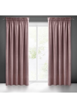 ZASŁONA GOTOWA SIBEL NA TAŚMIE 140 X 270 CM PUDROWY RÓŻ ze sklepu lenaodniemowlakadoszkolniaka.pl w kategorii Zasłony - zdjęcie 187399836