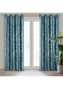 ZASŁONA GOTOWA MELODY 140 X 250 CM GRANATOWY ze sklepu lenaodniemowlakadoszkolniaka.pl w kategorii Zasłony - zdjęcie 187399876