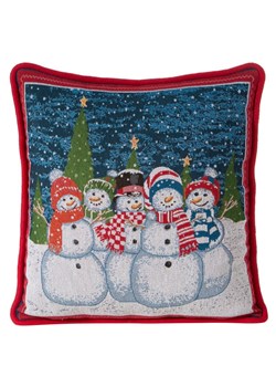 ŚWIĄTECZNA POSZEWKA XMAS 45 X 45 CM CZERWONY ze sklepu lenaodniemowlakadoszkolniaka.pl w kategorii Poszewki na poduszki - zdjęcie 187399986