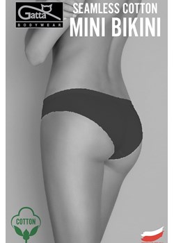 Figi majtki damskie 41595 Seamless Cotton Mini Bikini ze sklepu lenaodniemowlakadoszkolniaka.pl w kategorii Majtki damskie - zdjęcie 187400145