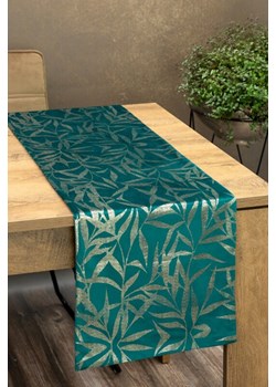 OBRUS BLINK 15 35 X 220 CM CIEMNOTURKUSOWY ze sklepu lenaodniemowlakadoszkolniaka.pl w kategorii Obrusy i bieżniki - zdjęcie 187400368
