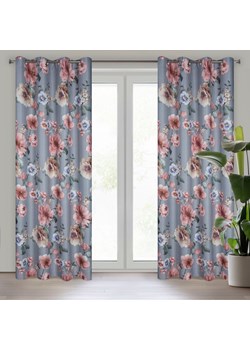 ZASŁONA GOTOWA GAJA 140 X 250 CM SZARY ze sklepu lenaodniemowlakadoszkolniaka.pl w kategorii Zasłony - zdjęcie 187400388