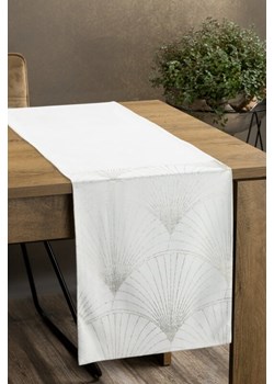 OBRUS BLINK 14 35 X 220 CM BIAŁY ze sklepu lenaodniemowlakadoszkolniaka.pl w kategorii Obrusy i bieżniki - zdjęcie 187400509