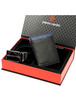 Zestaw na prezent dla mężczyzny portfel i pasek męski skórzany Pierre Cardin ze sklepu lenaodniemowlakadoszkolniaka.pl w kategorii Paski męskie - zdjęcie 187400998