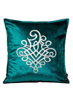 POSZEWKA ROYAL 3 45 X 45 CM CIEMNOTURKUSOWY ze sklepu lenaodniemowlakadoszkolniaka.pl w kategorii Poszewki na poduszki - zdjęcie 187401068