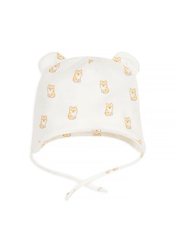 Czapka niemowlęca wiaz Lovely Day écru,pieski 62 ze sklepu lenaodniemowlakadoszkolniaka.pl w kategorii Czapki dziecięce - zdjęcie 187401208