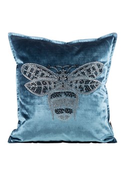 POSZEWKA ROYAL 2 45 X 45 CM NIEBIESKI ze sklepu lenaodniemowlakadoszkolniaka.pl w kategorii Poszewki na poduszki - zdjęcie 187401485