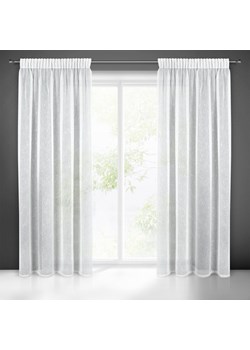 FIRANA GOTOWA KELLY NA TAŚMIE 140 X 270 CM BIAŁY ze sklepu lenaodniemowlakadoszkolniaka.pl w kategorii Firany - zdjęcie 187401547