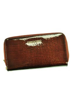 Gregorio portfel skóra naturalna brązowy Gregorio BC-118 - kobieta ze sklepu lenaodniemowlakadoszkolniaka.pl w kategorii Portfele damskie - zdjęcie 187401588