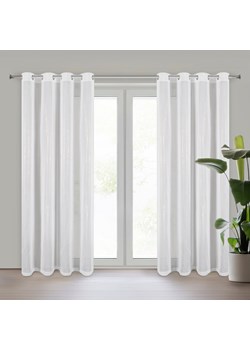 FIRANA GOTOWA MISSY 140 X 250 CM BIAŁY ze sklepu lenaodniemowlakadoszkolniaka.pl w kategorii Firany - zdjęcie 187402127