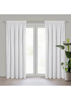 ZASŁONA GOTOWA REINA NA TAŚMIE 135 X 270 CM BIAŁY ze sklepu lenaodniemowlakadoszkolniaka.pl w kategorii Zasłony - zdjęcie 187403217