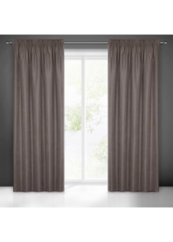 ZASŁONA GOTOWA ADA NA TAŚMIE 140 X 270 CM GRAFITOWY ze sklepu lenaodniemowlakadoszkolniaka.pl w kategorii Zasłony - zdjęcie 187404188