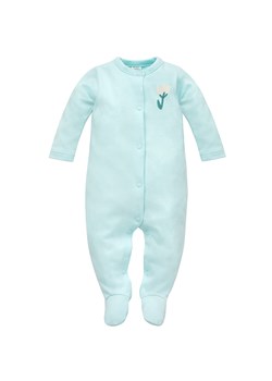 Pajac niemowlęcy miętowy dla dziewczynki wyprawka Pinokio Lilian ze sklepu lenaodniemowlakadoszkolniaka.pl w kategorii Pajacyki - zdjęcie 187404917