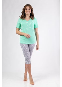 696 XXL Piżama damska zielony 03 ze sklepu lenaodniemowlakadoszkolniaka.pl w kategorii Piżamy damskie - zdjęcie 187406027