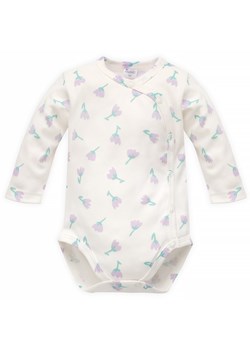 Body niemowlęce z długim rękawem wyprawka Lilian ecru Pinokio ze sklepu lenaodniemowlakadoszkolniaka.pl w kategorii Body niemowlęce - zdjęcie 187406415