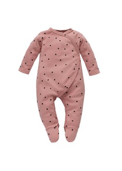 PAJAC KPRT TRES BIEN RO roz,groszki 56 ze sklepu lenaodniemowlakadoszkolniaka.pl w kategorii Pajacyki - zdjęcie 187406447