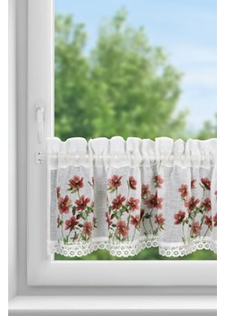 FIRANA GOTOWA ISA 150 X 30 CM BIAŁY ze sklepu lenaodniemowlakadoszkolniaka.pl w kategorii Firany - zdjęcie 187406486