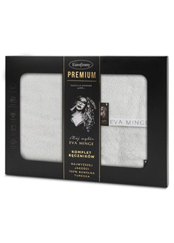 KOMPLET RĘCZNIKÓW VENUS 46 X 36 X 7 CM SREBRNY ze sklepu lenaodniemowlakadoszkolniaka.pl w kategorii Ręczniki - zdjęcie 187407145