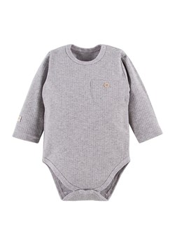 BODY niemowlęce wyprawka SIMPLY COMFY Z KIESZ SZARY Ewa Klucze ze sklepu lenaodniemowlakadoszkolniaka.pl w kategorii Odzież dla niemowląt - zdjęcie 187407807