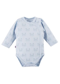 Body z długim rękawem rozpinane niemowlęce dla chłopca Eevi Big Bear ze sklepu lenaodniemowlakadoszkolniaka.pl w kategorii Body niemowlęce - zdjęcie 187408089