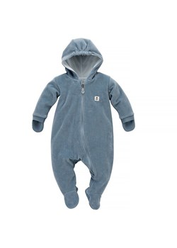 Pinokio Kombinezon niemowlęcy dla dziewczynki niebieski Romantic ze sklepu lenaodniemowlakadoszkolniaka.pl w kategorii Kombinezony i kurtki - zdjęcie 187408215