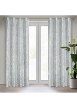 ZASŁONA GOTOWA LIREN 140 X 250 CM SZARY ze sklepu lenaodniemowlakadoszkolniaka.pl w kategorii Zasłony - zdjęcie 187408359