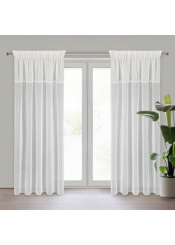 ZASŁONA GOTOWA AGIS 3 NA TAŚMIE 140 X 270 CM KREMOWY ze sklepu lenaodniemowlakadoszkolniaka.pl w kategorii Zasłony - zdjęcie 187408368