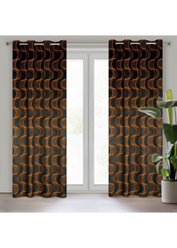 ZASŁONA GOTOWA POLA 140 X 250 CM CZARNY ze sklepu lenaodniemowlakadoszkolniaka.pl w kategorii Zasłony - zdjęcie 187408396