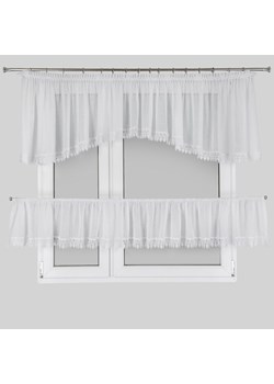 FIRANA GOTOWA DAGMARA-3 400 X 65 CM BIAŁY ze sklepu lenaodniemowlakadoszkolniaka.pl w kategorii Firany - zdjęcie 187408518