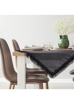 OBRUS JASPER 85 X 85 CM CZARNY ze sklepu lenaodniemowlakadoszkolniaka.pl w kategorii Obrusy i bieżniki - zdjęcie 187408929