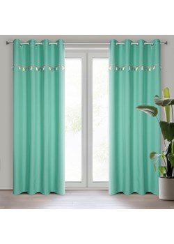 ZASŁONA GOTOWA KIDS 2 140 X 250 CM MIĘTOWY ze sklepu lenaodniemowlakadoszkolniaka.pl w kategorii Zasłony - zdjęcie 187408946