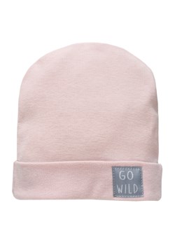 Czapeczka niemowlęca Wild Animals Pinokio różowa ze sklepu lenaodniemowlakadoszkolniaka.pl w kategorii Czapki dziecięce - zdjęcie 187409247