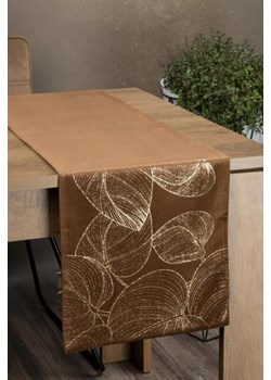 OBRUS BLINK 16 35 X 140 CM BRĄZOWY ze sklepu lenaodniemowlakadoszkolniaka.pl w kategorii Obrusy i bieżniki - zdjęcie 187409828