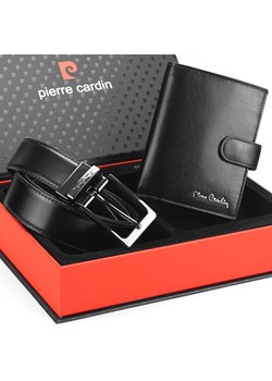 Zestaw na prezent dla mężczyzny portfel i pasek męski skórzany Pierre Cardin ze sklepu lenaodniemowlakadoszkolniaka.pl w kategorii Paski męskie - zdjęcie 187409896