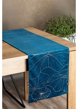 OBRUS BLINK 18 35 X 180 CM GRANATOWY ze sklepu lenaodniemowlakadoszkolniaka.pl w kategorii Obrusy i bieżniki - zdjęcie 187410075