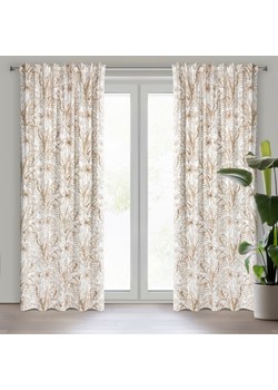 ZASŁONA GOTOWA SABA NA TAŚMIE 140 X 270 CM BIAŁY ze sklepu lenaodniemowlakadoszkolniaka.pl w kategorii Zasłony - zdjęcie 187410676