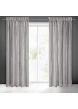FIRANA GOTOWA KIM 2 NA TAŚMIE 140 X 300 CM SZARY ze sklepu lenaodniemowlakadoszkolniaka.pl w kategorii Firany - zdjęcie 187411268