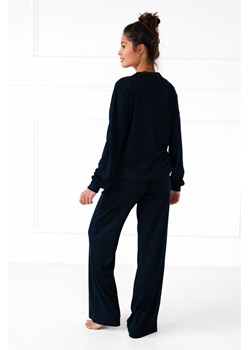 Sensis piżama damska wiskoza NAVY BLUE niebieski rozmiar S/M ze sklepu lenaodniemowlakadoszkolniaka.pl w kategorii Piżamy damskie - zdjęcie 187412047