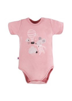 Body z krótkim rękawem Mellow Ewa Klucze ze sklepu lenaodniemowlakadoszkolniaka.pl w kategorii Body niemowlęce - zdjęcie 187412457