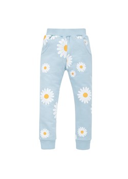 Spodnie DAISY niebieski,stokrotki 110 ze sklepu lenaodniemowlakadoszkolniaka.pl w kategorii Spodnie i półśpiochy - zdjęcie 187412936