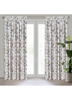 ZASŁONA GOTOWA ZOJA NA TAŚMIE 140 X 270 CM BIAŁY ze sklepu lenaodniemowlakadoszkolniaka.pl w kategorii Zasłony - zdjęcie 187413069