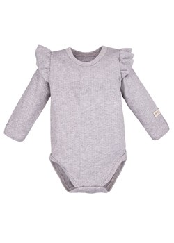 BODY niemowlęce wyprawka SIMPLY COMFY FALBAN SZARY Ewa Klucze ze sklepu lenaodniemowlakadoszkolniaka.pl w kategorii Odzież dla niemowląt - zdjęcie 187413086