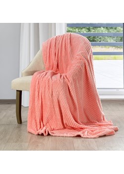 KOC ZOE 150 X 200 CM KORALOWY ze sklepu lenaodniemowlakadoszkolniaka.pl w kategorii Narzuty i kapy - zdjęcie 187414008