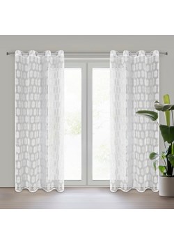 FIRANA GOTOWA ROZI 140 X 250 CM BIAŁY ze sklepu lenaodniemowlakadoszkolniaka.pl w kategorii Firany - zdjęcie 187414558