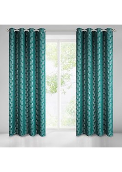 ZASŁONA GOTOWA NOELIA 140X250 CM ZIELONY ze sklepu lenaodniemowlakadoszkolniaka.pl w kategorii Zasłony - zdjęcie 187414705